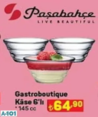 PAŞABAHÇE GASTROBOUTİQUE KASE 6'LI PAŞABAHÇE GASTROBOUTİQUE KASE 6'LI